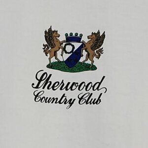 Williams World Challenge Sherwood Country Club Tiger Woods Benefit T-Shirt Sz L